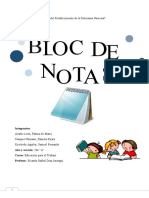 Informe Bloc de Notas