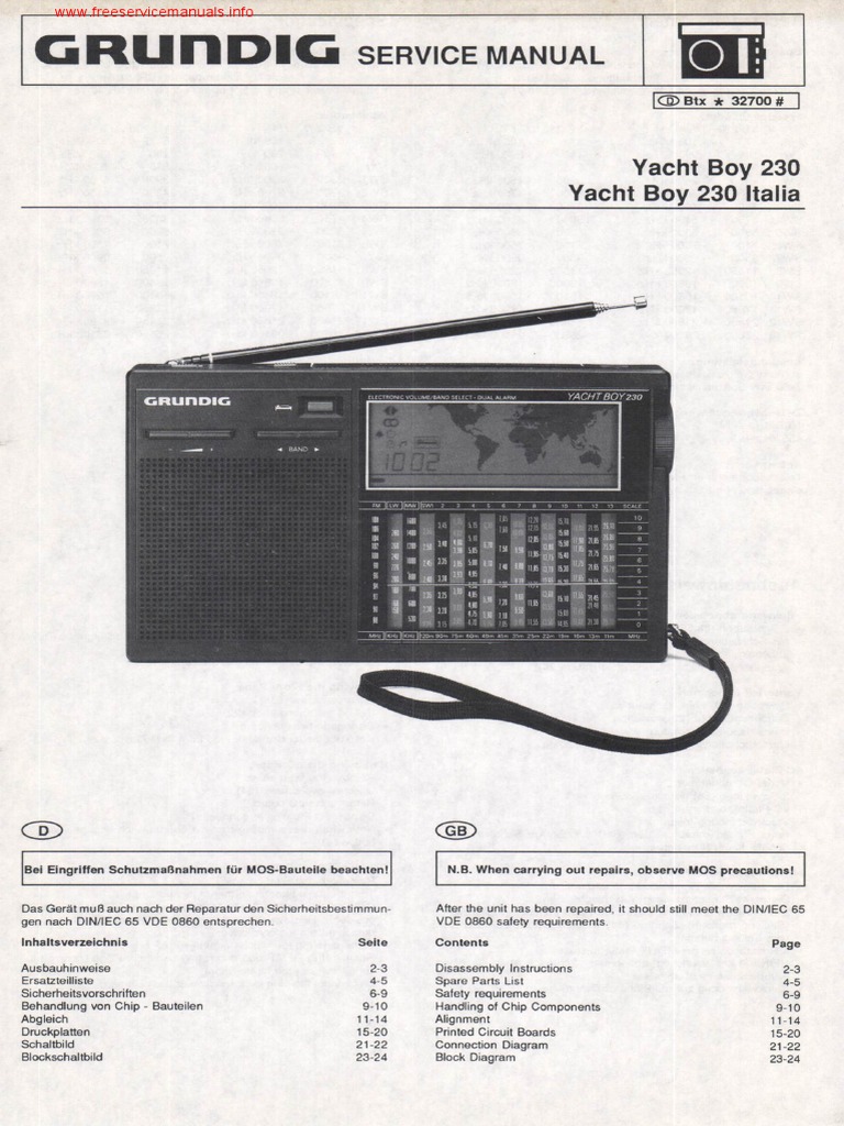 Grundig Boy d'occasion | Plus que 2 à -60