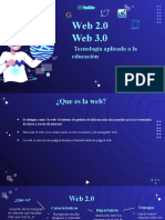 Web 2.0 Web 3.0: Tecnologia Aplicada A La Educaciòn