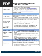 Essential Exam Preparation Checklist | PDF
