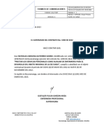 Formato de Comunicaciones: CODIGO: CAL-F-027