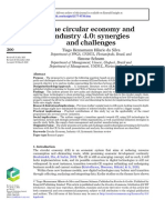 The Circular Economy and Industry40 Synergies and Challengesrevista de Gestao