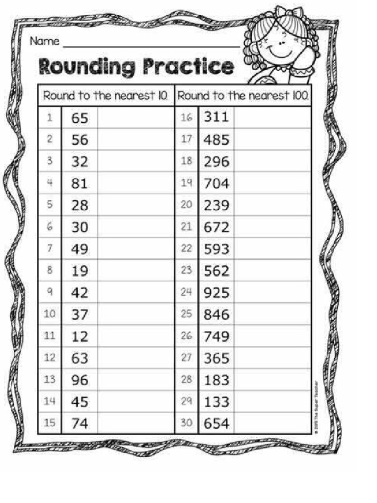 Rounding Year 2 | PDF