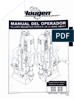 Manual Operador Taladro Magnetico Serie HMD917 Hougen