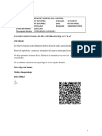 Examen Solicitado: RX de Antebrazo Izq. Ap Y Lat Informe