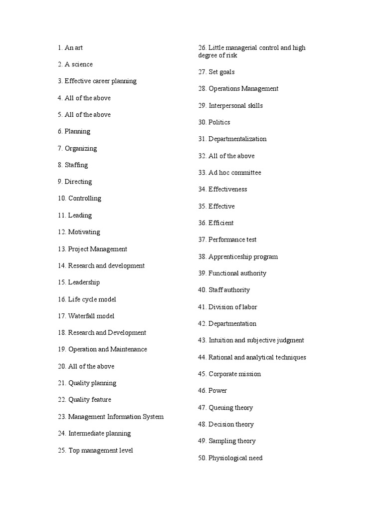 Engineering Materials Answer Key | PDF | Risk | Project Management