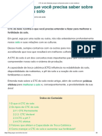 CTC Do Solo - Entenda Porque Você Precisa Saber e Como Melhorar