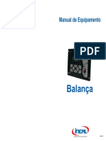 Balança: Manual de Equipamento