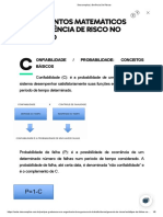 Fundamentos Matemáticos para Gerência de Risco No Trabalho