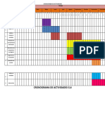 Cronograma Actividades Modelo 1