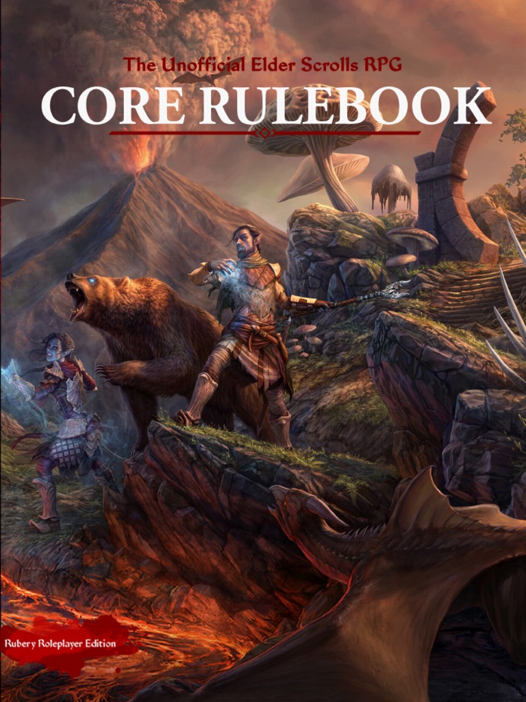 UESRPG RRe - Core Rulebook v1.7 | PDF | Role Playing Games
