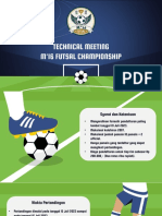 Technical Meeting M'16 Futsal Championship