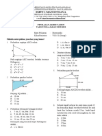 Soal Pat 2022-2023 Matematika Kelas 8