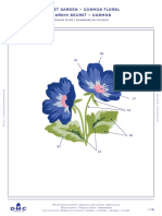 Https WWW - Dmc.com Media DMC Com Patterns PDF PAT0221 Secret Garden - Cosmos Floral