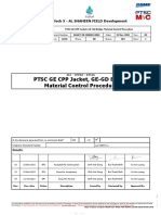 CPP03 DSM1 ASGEY 38 300003 0001 - Rev02 Material Control Procedure