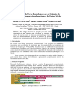 Explorando Novas Tecnologias para o Estímulo Do Pensamento Computacional em Alunos Do Ensino Médio