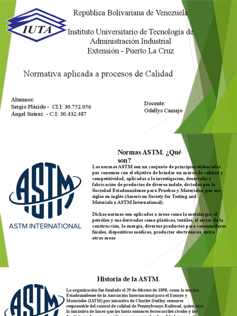 Normas ASTM | PDF | Economias