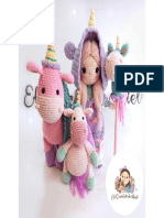 El Crochet de Miel Lovely Ellie &amp Piruleta Unicorn