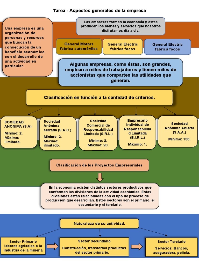 Tipos de Empresas y Sectores Económicos | PDF | Sociedad | Business