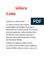 La Cultura Lima