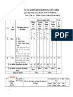 ĐẶC TẢ KĨ THUẬT KTGHKII TỔ LỚP 10 2022 2023