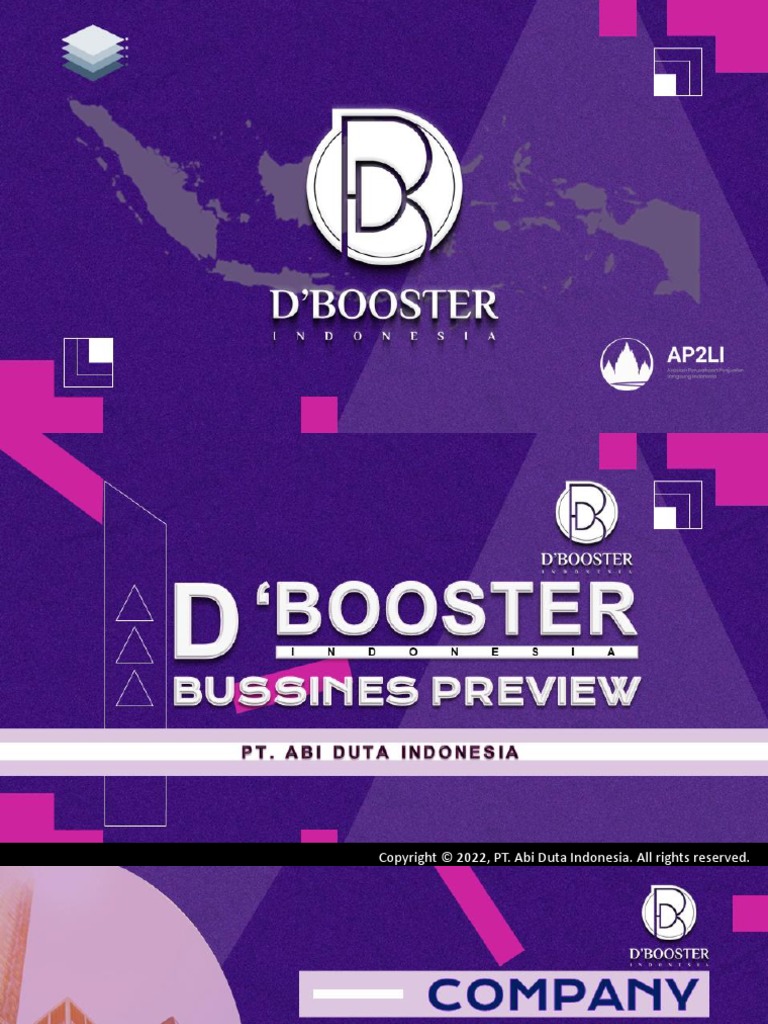 D'BOOSTER Presentation (NEW) | PDF