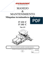 Dynapac F 121c Mantto