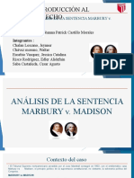 Análisis de La Sentencia Marbury v. Madison