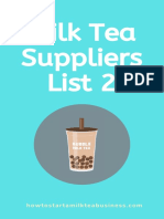 Visayas and Mindanao Milk Tea Suppliers List V12