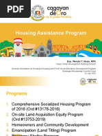 CDO Housing Assistance Program