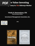 Download Active Value Investing Presentation by Vitaliy Katsenelson March 2011 by VitaliyKatsenelson SN65966538 doc pdf