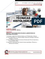 Programa Tecnicas Histologicas
