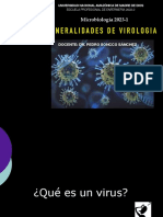Tema:Generalidades de Virologia: Microbiología 2023-1