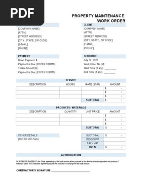 Work Order Template 01 (2)