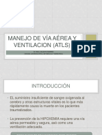 Manejo de La Via Aerea y Ventilacion Atls Caso Clinico