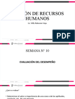 Semana 10 Evaluacion de Desempeño