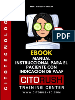 Manual Instruccional para Paciente (Paaf)
