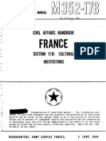 Civil Affairs Handbook France Section 17B