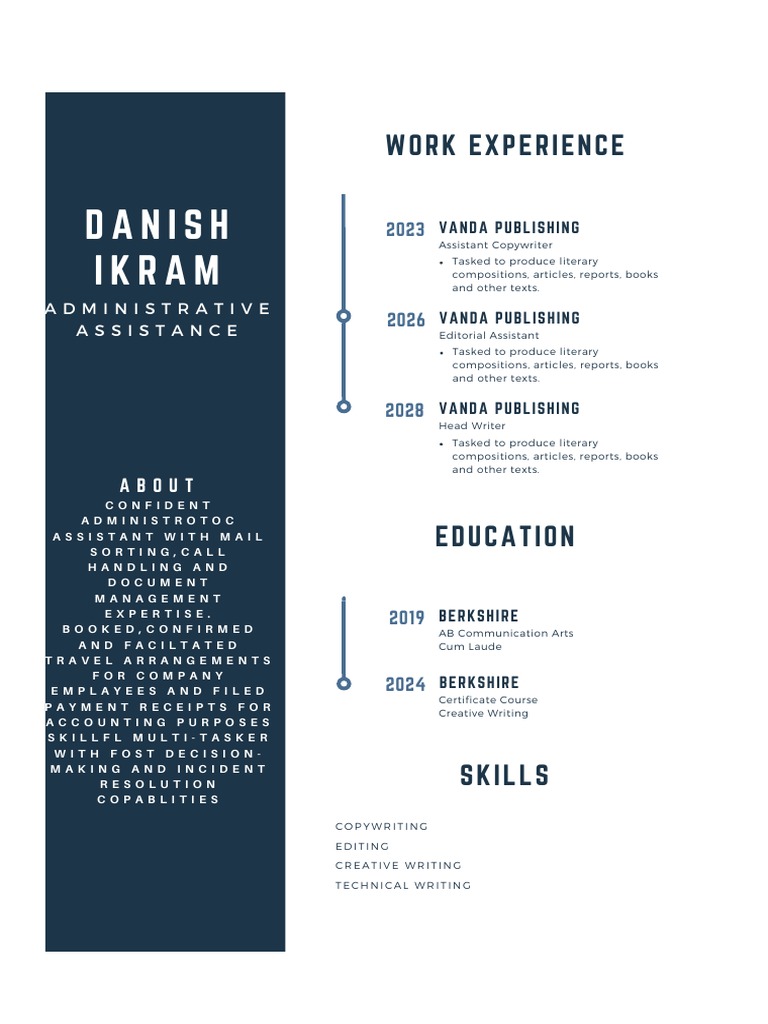 Blue Diamond Pattern Background Writer Resume | PDF | Computing | Business
