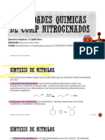 Propiedades Quimicas de Comp Nitrogenados