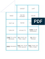 Unit 1 Vocabulary Chart