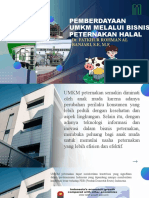 Pemberdayaan Umkm Melalui Bisnis Peternakan Halal