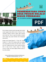 Pemberdayaan Umkm Desa Pesisir Melalui Bisnis Perikanan