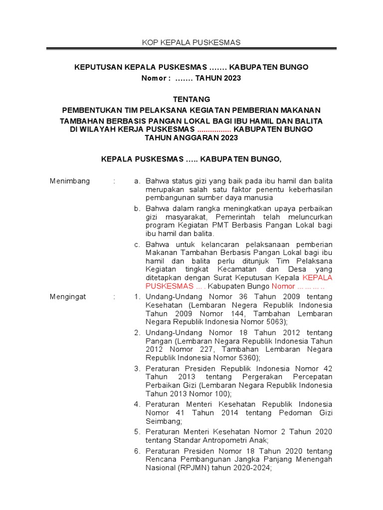Contoh sk tim pmt lokal pdf
