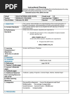 Lessonm Plan For COT