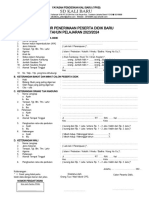 Formulir PSB SD. 2020-2021