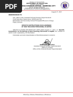 August 27 2021 Specific Instructions On E-Learning of Non-Teaching Personnel in DepEd