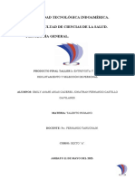 Producto Final Taller 1 - Entrevista y Ensayo Del Reclutamiento y Selección de Personal - Emily Arias - Fernando Castillo - 1