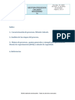 Gestion de Procesos Calzado Seguridad