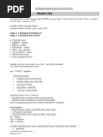 Carta Do Encontro Com Deus